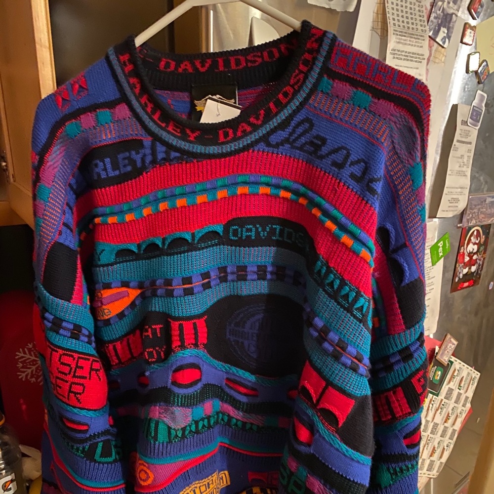 Harley Davidson coogi sweater super RARE